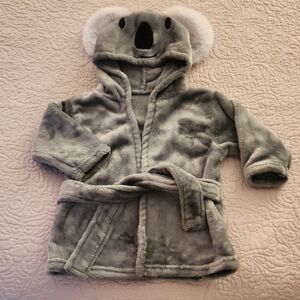 Adorable Gray Koala Kids Pajama Robe
